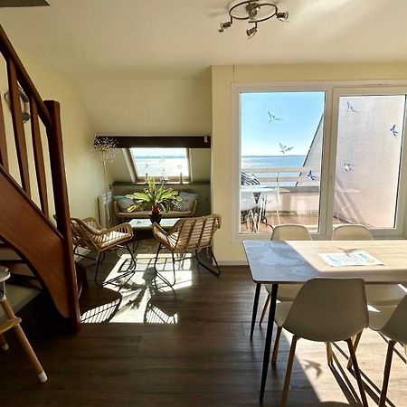 Plein Sud, appartement vue baie, accès direct plage Le Crotoy Extérieur photo