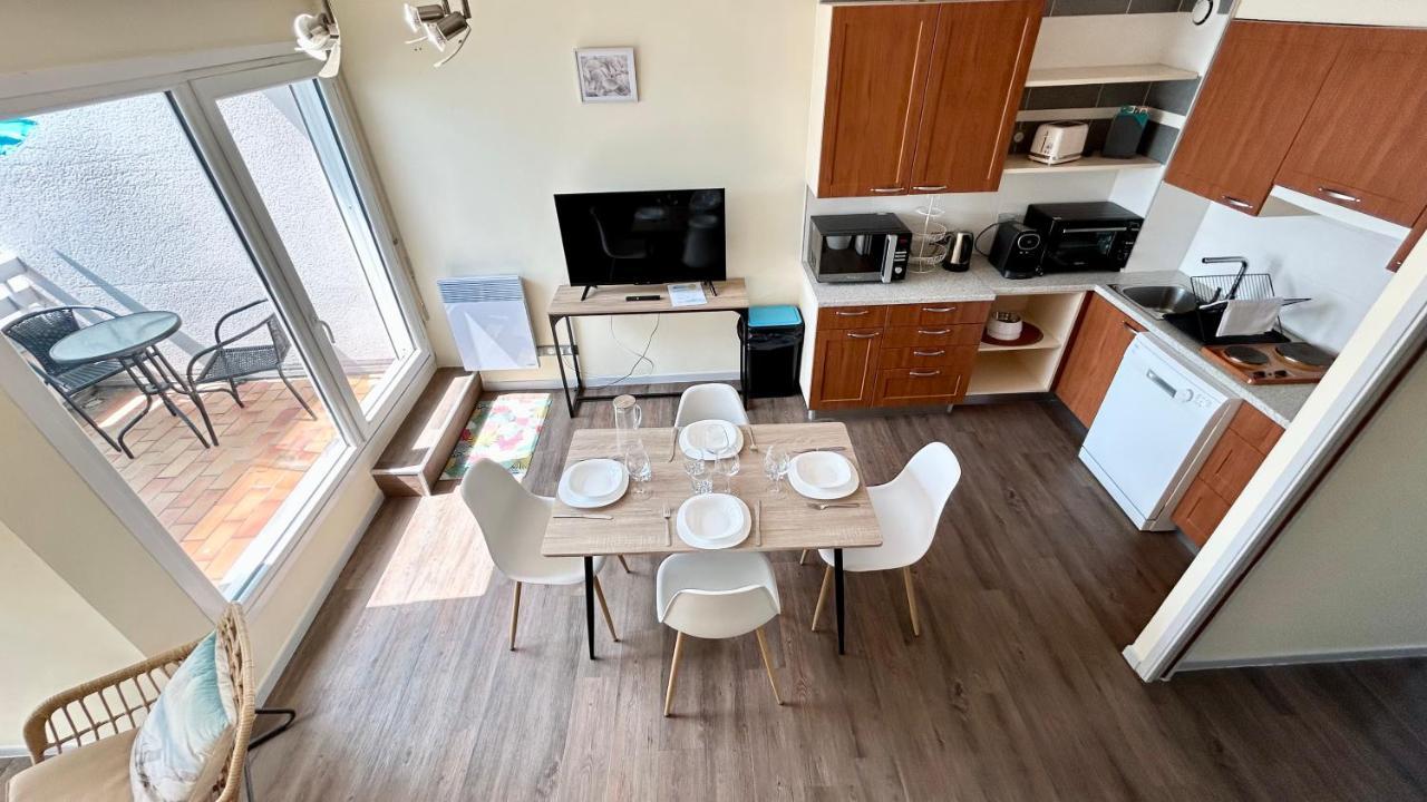 Plein Sud, appartement vue baie, accès direct plage Le Crotoy Extérieur photo