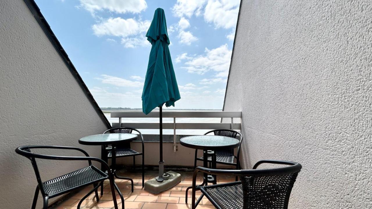 Plein Sud, appartement vue baie, accès direct plage Le Crotoy Extérieur photo